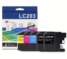 5pk LC-203 LC203 XL Ink Combo For Brother MFC-J460dw MFC-J480dw MFC-J485dw LC201