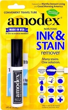 Amodex Ink & Stain Remover Traveler 0.5oz Bottle with 0.5 Fl Oz (Pack of 1) 