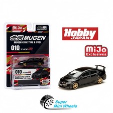 Hobby Japan 164 Honda Mugen Civic Type R Fd2 Black - Mijo Exclusives Hobby Japan 164 Honda Mugen Civic Type R Fd2 Black - Mijo Exclusives