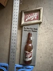 Vintage Schlitz Beer 3D Wall Sign Bottle Milwaukee Famous Bar Decor