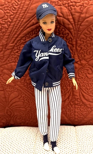 Vintage New York Yankees Barbie Doll