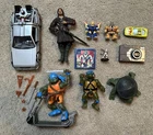 Assorted Vintage Action Figures - TMNT, Transformers, Battle Beasts, More