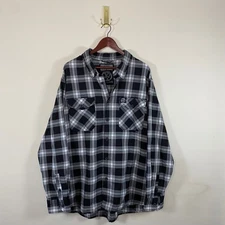 Dixxon Pennywise Full Circle Limited Edition 3XL Flannel Shirt Plaid Button Up