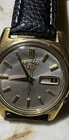 seiko 5 automatic vintage gold tone