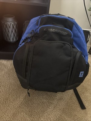 DeMarini Voodoo OG Baseball Softball Backpack Bag BatPack Blue/Black 2 Bat