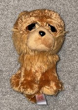 Ty Beanie Boos BARLEY the Dog w/ Glitter Eyes 6" Beanbag Plush EUC Fast Shipping