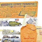 Vintage Marx Us Army Training Center Toy Military Soldier War Set~w/BOX