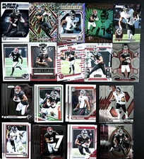 BIJAN ROBINSON ATLANTA FLACONS FOOTBALL CARDS - LOT OF 35