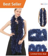 Feather Boa Turkey Feather 2 Yards Long 60g Party Wedding Halloween Costume