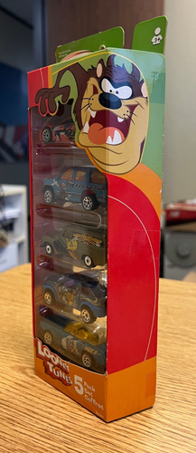 Matchbox Looney Tunes Cars Daffy, Bugs, Tweety, Taz & Wile 5-Pack Vehicles 2003 - Picture 2 of 8