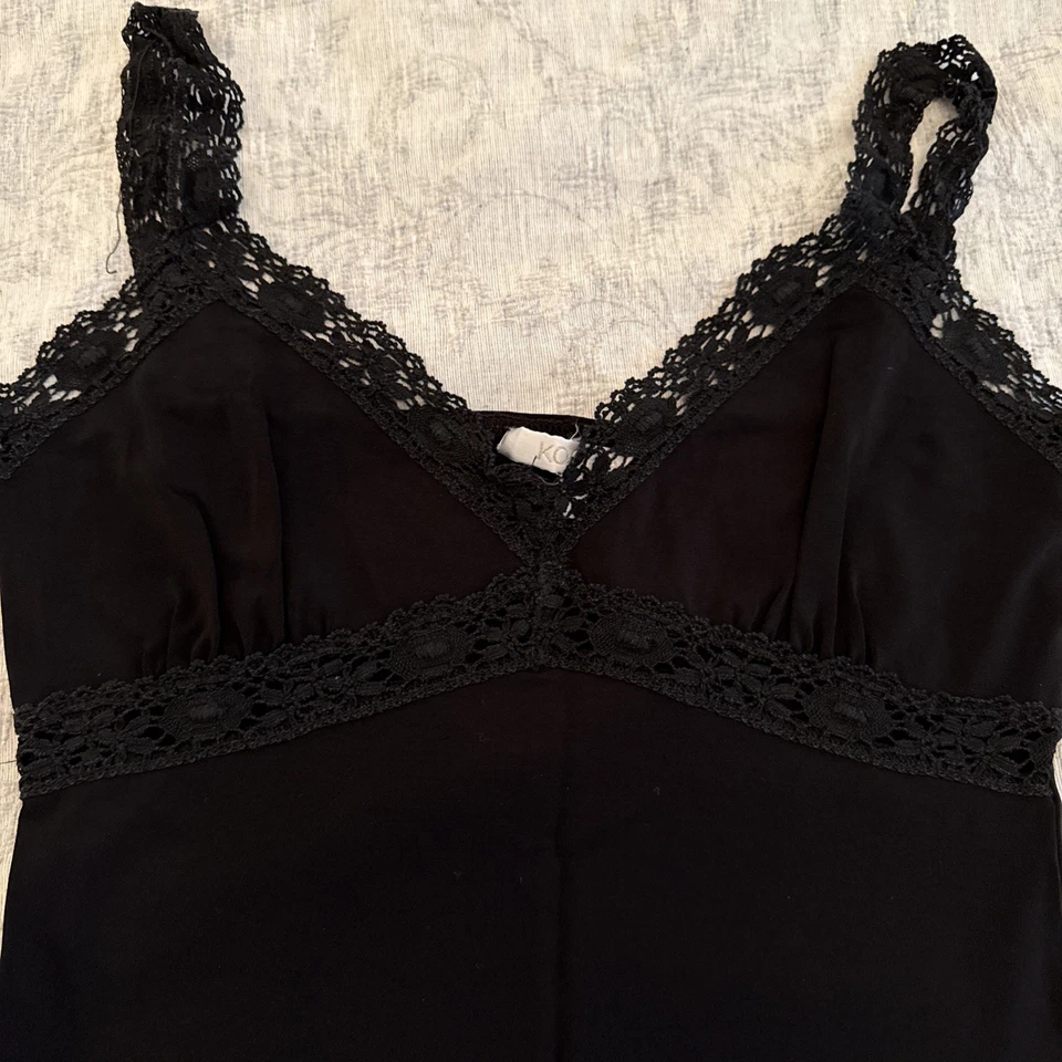 Vestido Kookai LBD negro sin mangas talla 1 pequeño Foto 2 de 3