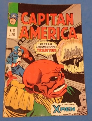 CAPTAIN AMERICA - NO. 12 - 1973 - ED. MARVEL HORN - EXCELLENT RETURN COMIC