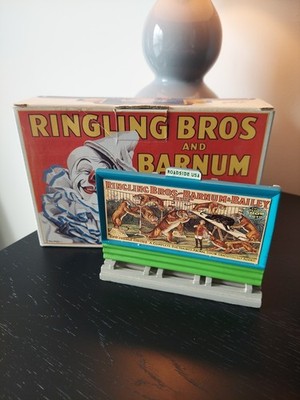 Lefton Ringling Brothers Billboards of Yesteryear Christmas Village Original Box