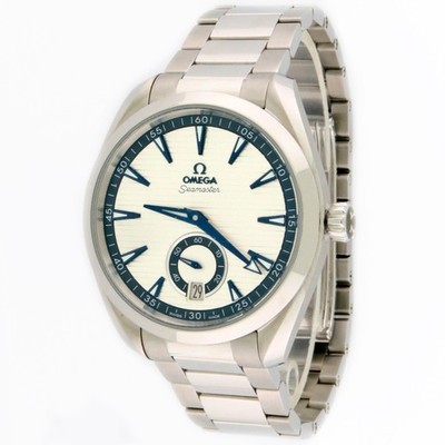 Omega Aqua Terra Master Co-Axial Small Second SS 220.10.41.21.02.004 41mm B&P