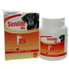 Senilife XL for Elderly Dogs Over 50 lbs - 30 Count Supplement for Senior Dog H