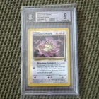 Pokemon Team Rocket's Meowth Promo Card #18 BGS 9 Mint