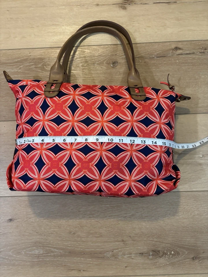 Bolso grande Stella And Dot rojo y azul Foto 2 de 4