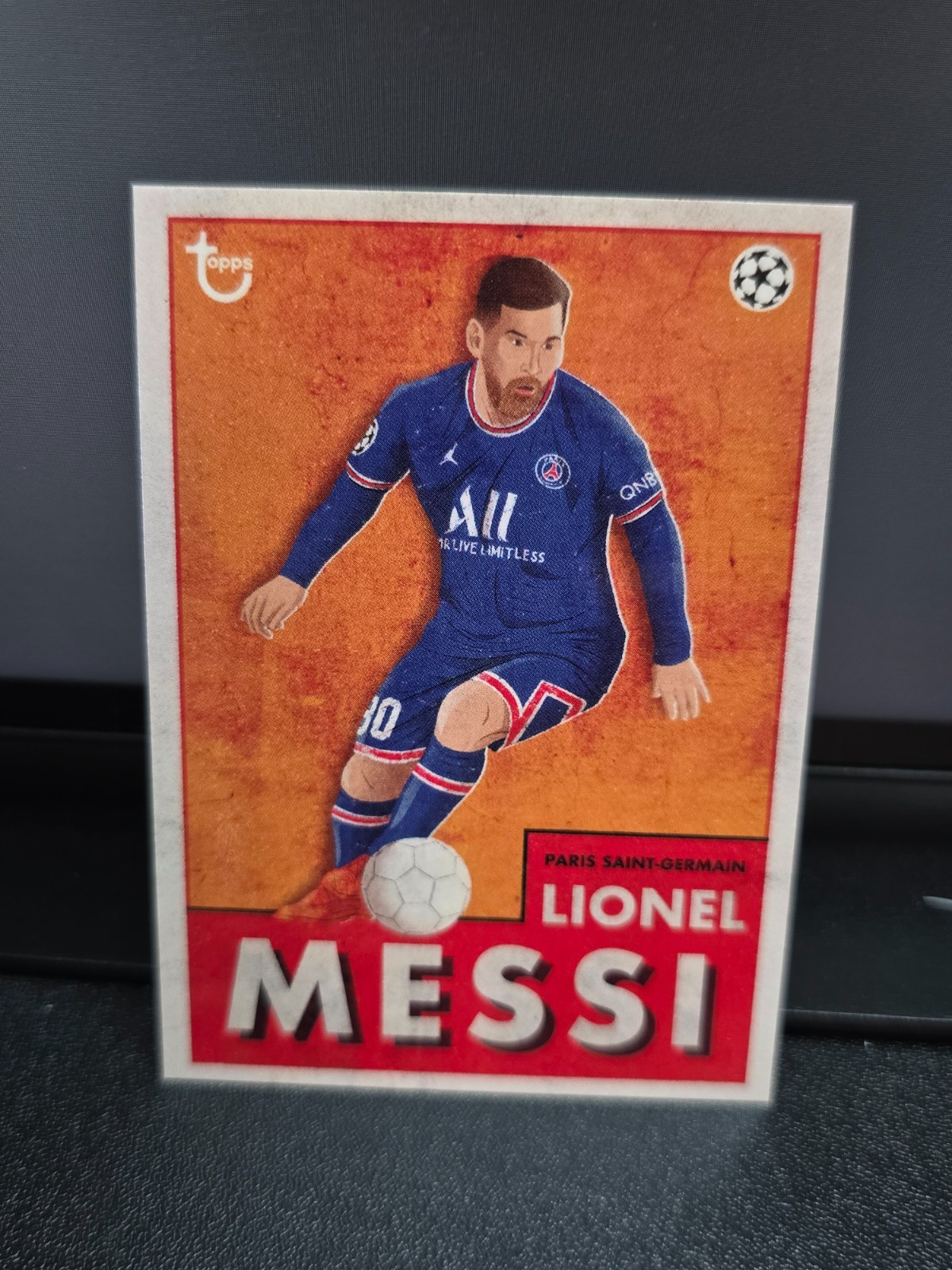 2021-22 Topps Deco UEFA soccer Artistry-Lionel Messi