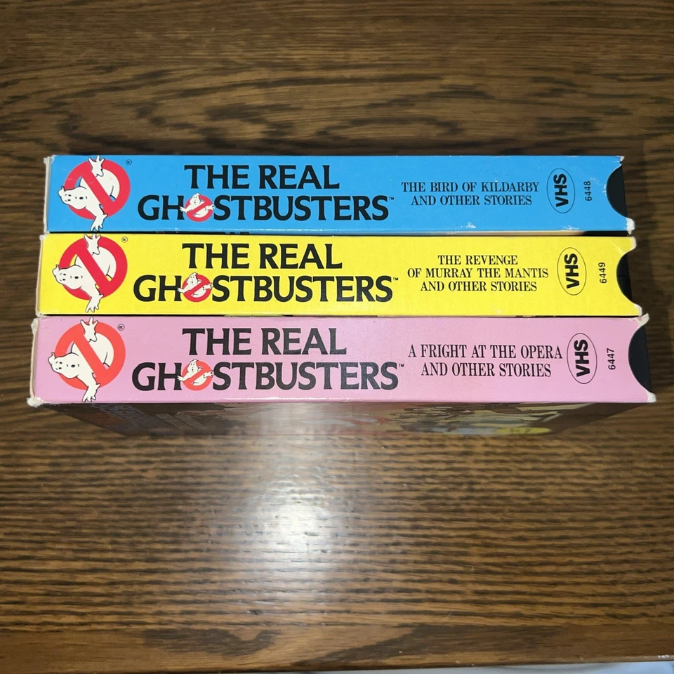 The Real Ghostbusters VHS Lot - Image 2 of 4
