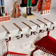 YOFIT Christmas Stocking Holders for Mantle Set of 6, Adjustable and... 