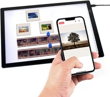 MAFUEAY Slide Viewer Light Box, for Viewing Scanning Negatives and Slides, Artis