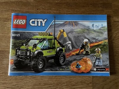 Lego City Vulkan Forschungstruck mit Anleitung (60121)