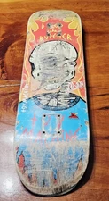 Diego Bucchieri Toy Machine The Butcher Skull Graphic Skateboard Deck Board Art