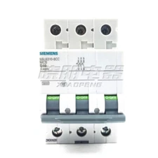 SIEMENS AC Miniature Circuit Breaker MCB 5SL6310-8CC 3P D10
