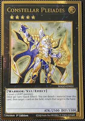 Constellar Pleiades MAGO-EN031 Maximum Gold 1st Edition - Yugioh Card