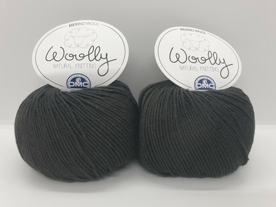 100g 2 x 50g Balls Shade 110 DMC Woolly Merino 100/% Wool DK Beige