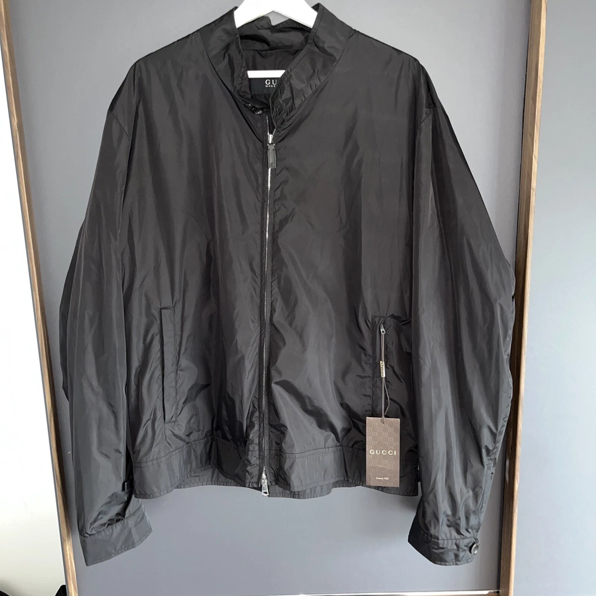 Gucci rain shop jacket mens