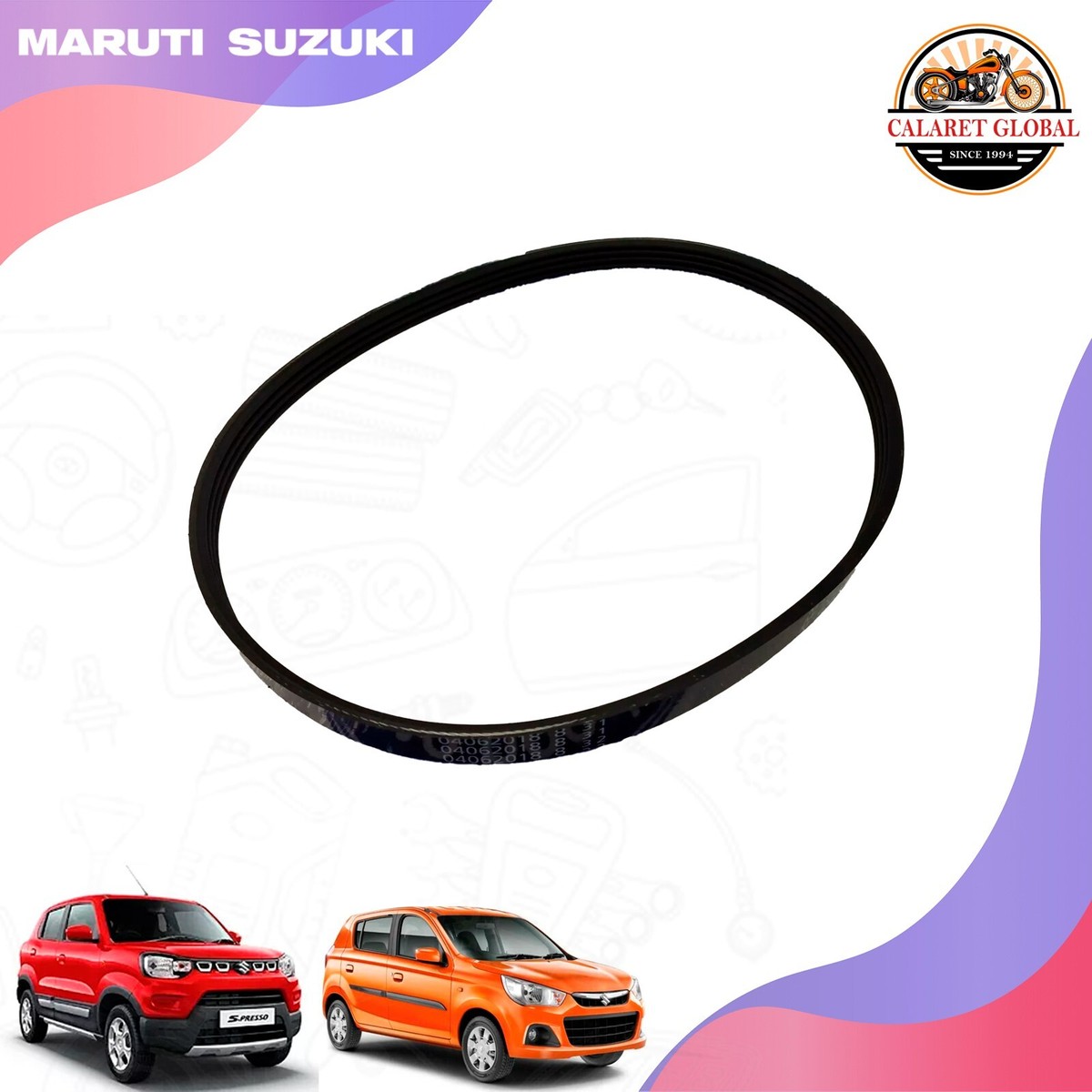 Maruti Suzuki alto 800 1st gen 2012 2025 water pump belt assy