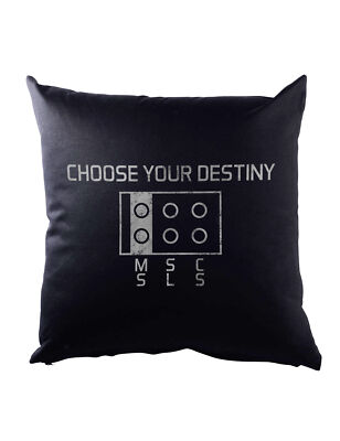 Choose Your Destiny Dekokissen Plug Nerd Geek Fun Msc Sls