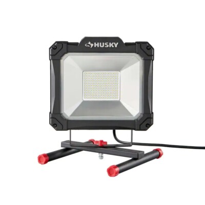 Husky HD12000DIM 12000 Lumens/6000 Lumens Portable LED Work Light