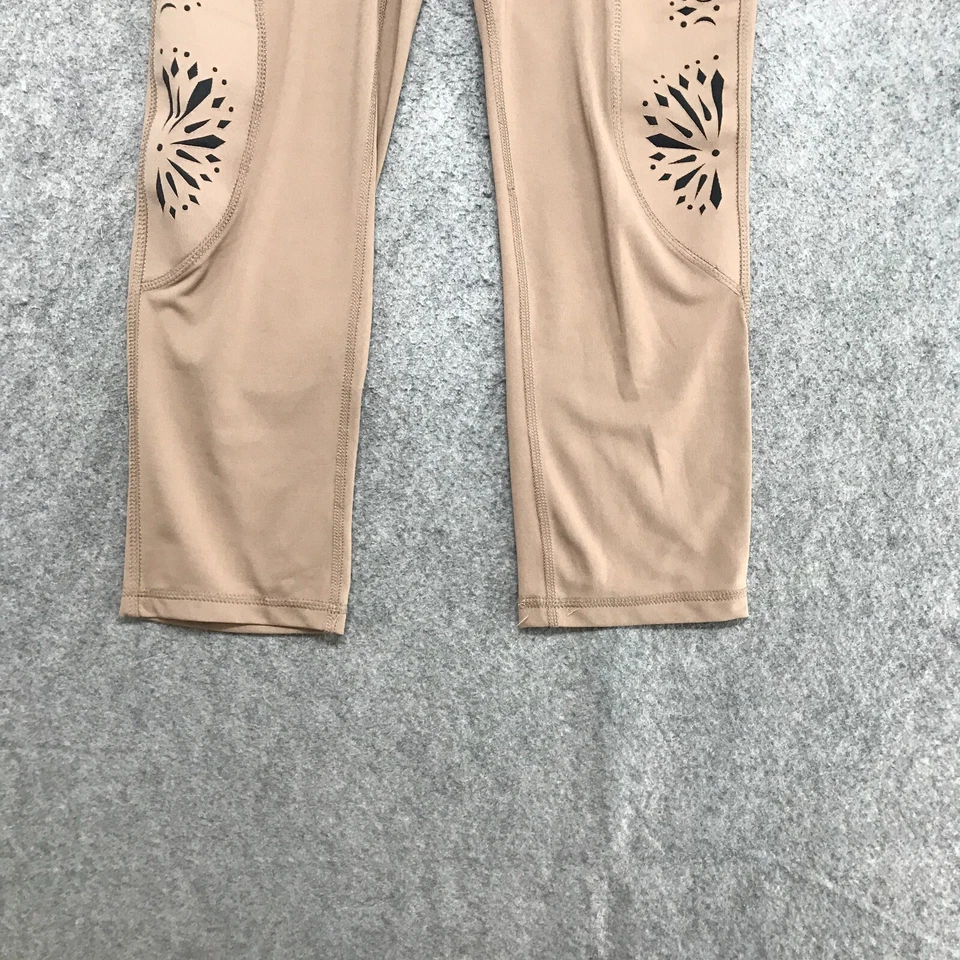 Catherine Malandrino Leggings Womens Size Small Pull On Active Laser Cut Designs - Image 4 of 4
