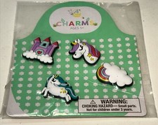 Shoe Charms Crocs Target Bullseye Unicorn Castle Rainbow Cloud(BRAND NEW)