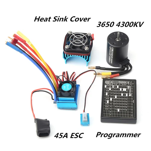 3650 Brushless Motor 4300KV with 45A Brushless  Heat Sink Programming D3H8 - Picture 8 of 10