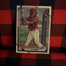 2024 Bowman Prospect Base #BP-34 Kevin Sim Arizona Diamondbacks