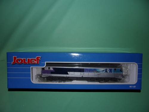Hornby-Jouef : locomotive Diesel CC 572074 SNCF « En voyage...» réf. HJ2059