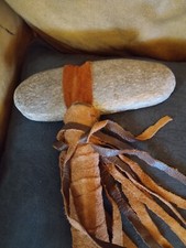  AWESOME VINTAGE NATIVE AMERICAN STONE TOMAHAWK HANDMADE VERY NICE 