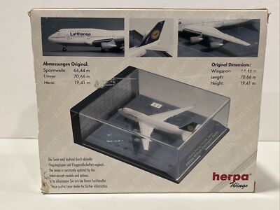1:500 Herpa Lufthansa Berlin 2000 Airlines German Airways Boeing