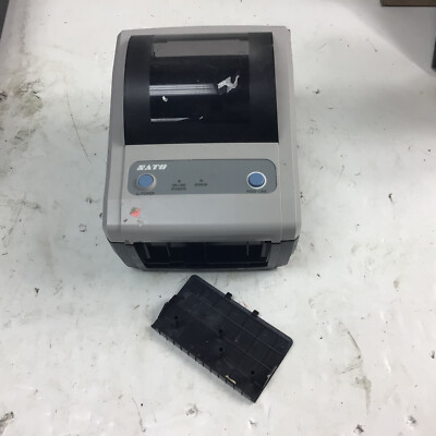 USED SATO CG412DT-LAN BARCODE PRINTER *FOR PARTS*