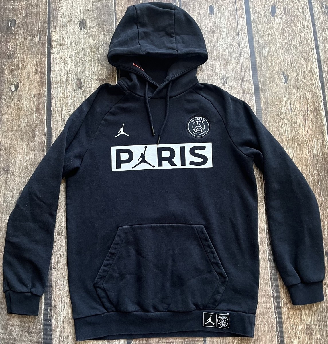 【girigiri1976】jordan ×PSGパーカー XXL Jordan PSG Paris Saint-Germain Full-Zip Fleece Hoodie Sz XXL