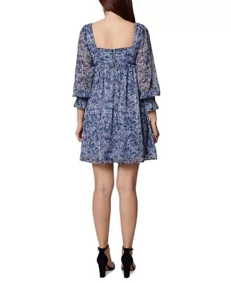 Mini vestido BCBGeneration estampa floral novo em folha sem etiquetas da Macy’s - Imagem 2 de 2