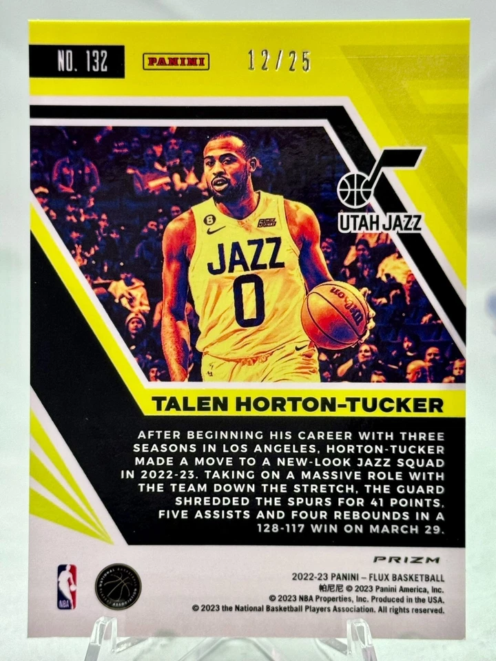 2022-2023 Flux Talen Horton-Tucker Lunar Eclipse Parallel #'d 12/25 🎅Jazz - Image 2 of 2