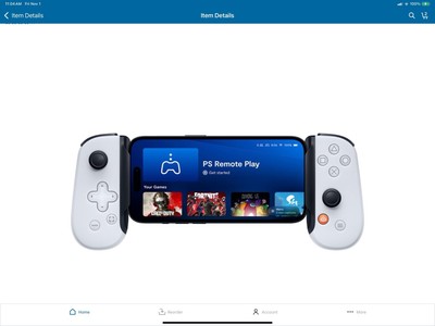 Backbone One Mobile Gaming PlayStation Edition Controller, USB-C- White