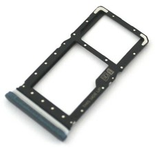 OEM MOTOROLA MOTO E 2020 XT2052-6 REPLACEMENT BLUE MICRO SD SIM CARD TRAY