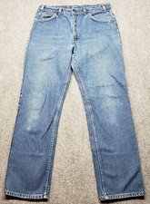 Vintage Levis 509 Orange Tab Jeans Mens Size 36x32 33X31 Blue Cotton USA