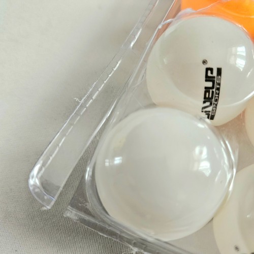 Table Tennis Balls 6 Pack White Orange Ping Pong Balls Sport Games Fun Summer - Picture 7 of 7