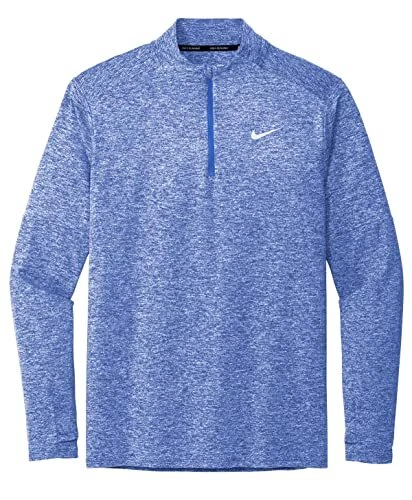 Men's Nike Dri-FIT Element 1/2-Zip Top Heather Blue Sz S DH4949-494